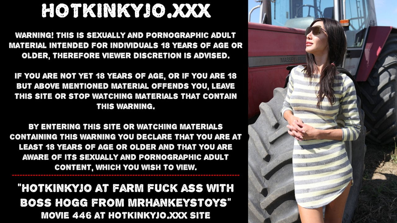 Hotkinkyjo at public farm fuck her ass with Boss Hogg